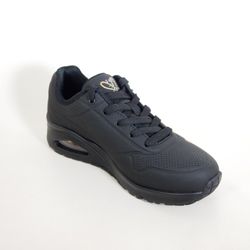 Zapatillas deportivas Skechers 17795BK Uno Golden Heart Negro