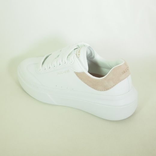Zapatillas deportivas Skechers 185060_WBK Cordova Classic Best Behavior Blanco y Rosa