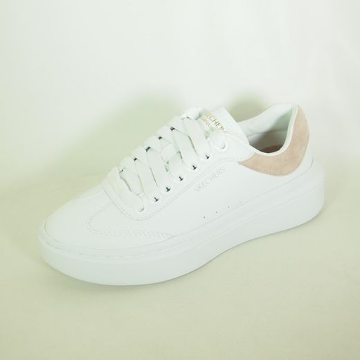 Zapatillas deportivas Skechers 185060_WBK Cordova Classic Best Behavior Blanco y Rosa