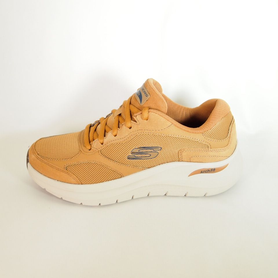 Zapatillas Deportivas Skechers Synergy Mujer Amarillo Discount