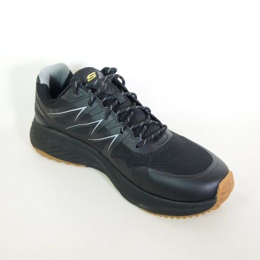 Zapatillas deportivas Skechers 232781BKGD Bounder RSE Zoner Negro y Oro