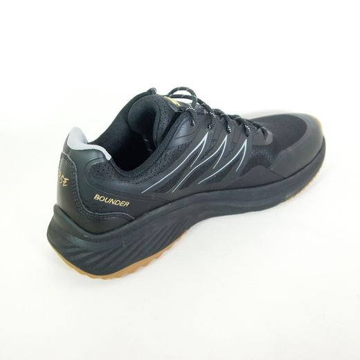 Zapatillas deportivas Skechers 232781BKGD Bounder RSE Zoner Negro y Oro