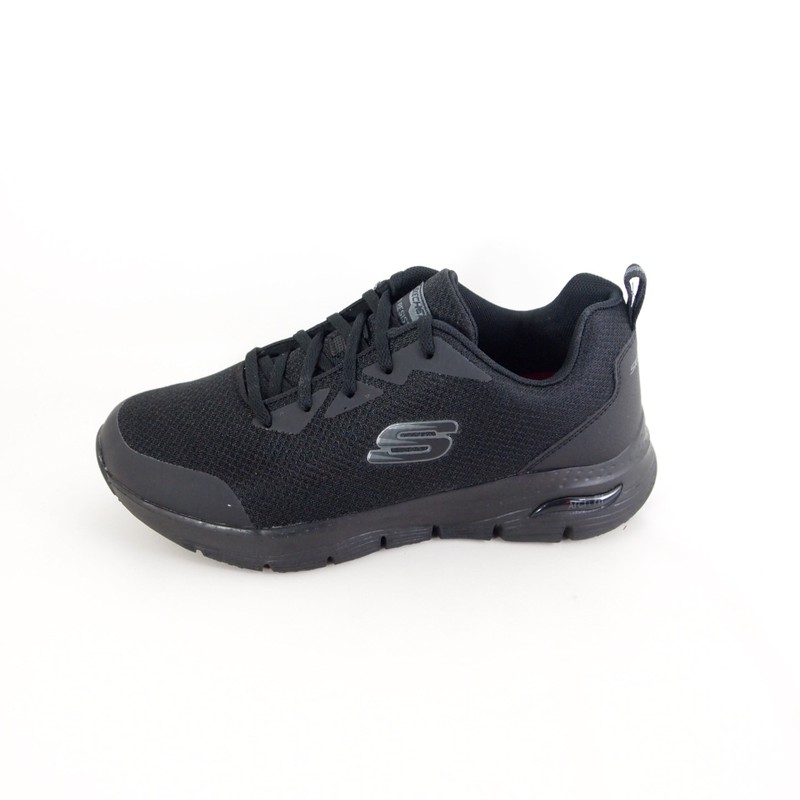  Skechers Zapatillas deportivas negras con amortiguación de aire  para hombre 9, Negro - : Ropa, Zapatos y Joyería