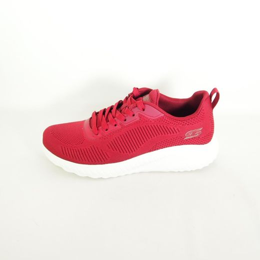 Zapatillas deportivas Skechers Bobs Squad Face off 117209 Rojo