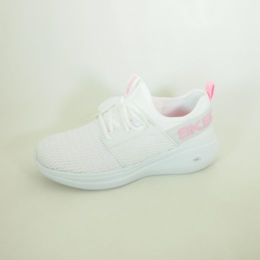 Zapatillas deportivas Skechers Go Run Fast Glimmer 128012 Blanco-Rosa