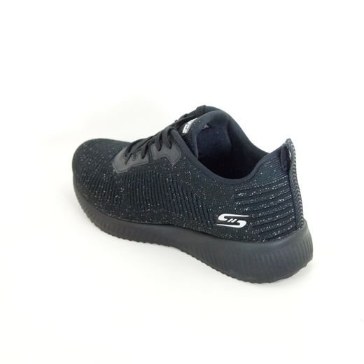 Zapatillas deportivas Skechers Sage Bobs Squad Total Glam 32502 Negro