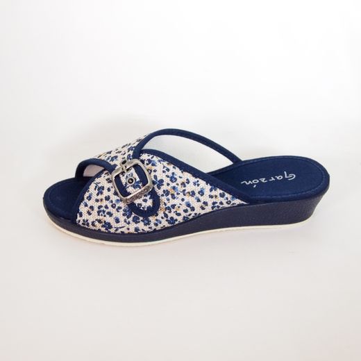 Zapatillas para casa Garzón 753-210 Azul
