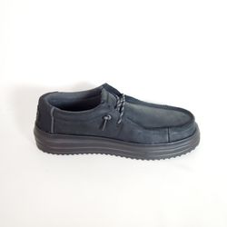 Zapato Hey Dude 45847-060 Rev Tumbled leather Negro