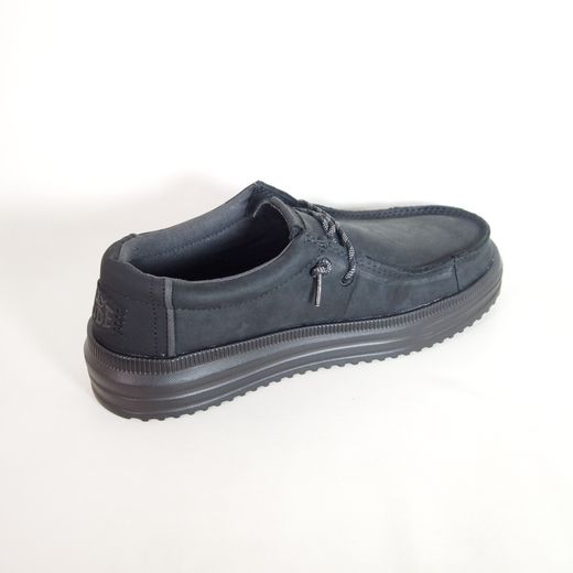 Zapato Hey Dude 45847-060 Rev Tumbled leather Negro