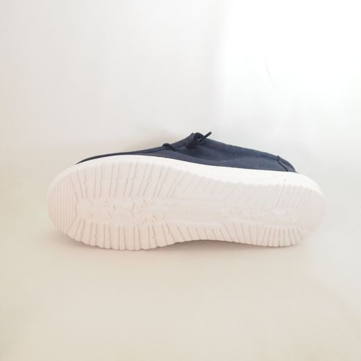 Zapato Hey Dude Hd40700 410 Wally Stretch Canvas azul