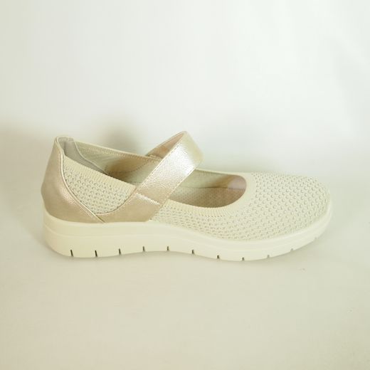 Zapatos Amarpies AMD 28398 Mercedes Platino
