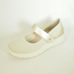 Zapatos Amarpies AMD 28398 Mercedes Platino