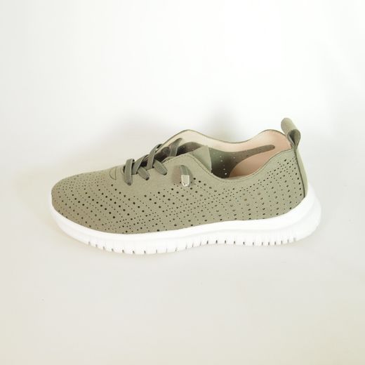 Zapatos Amarpies AOG28352 Kaki