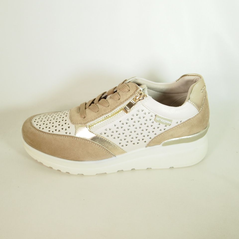 Zapatos Amarpies AST28301 Taupe 38