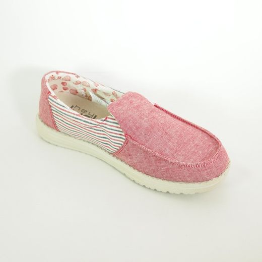 Zapatos Dude Misty Rojo