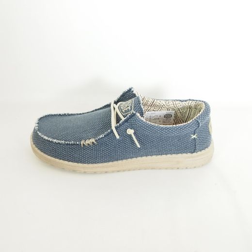 Zapatos Dude Wally Braided Azul Noche