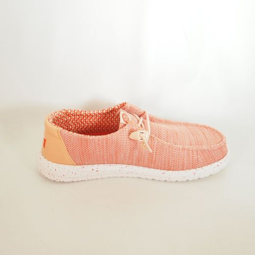 Zapatos Dude Wendy Stretcht Sox Melocotón