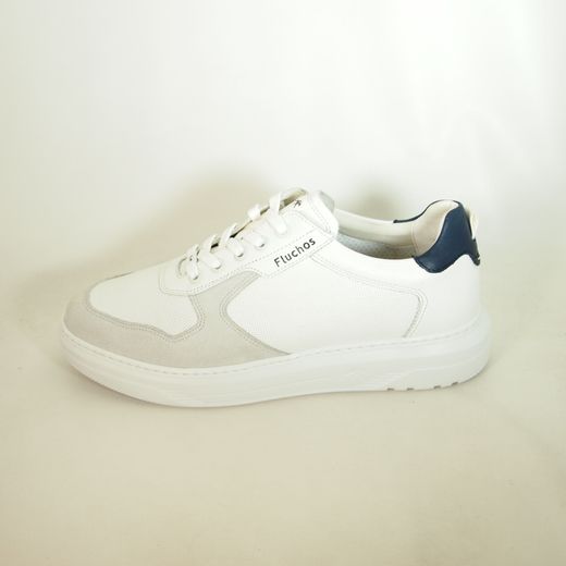 Zapatos Fluchos Boston F1970 Blanco