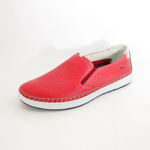 Zapatos Fluchos Lester F1719 Rojo
