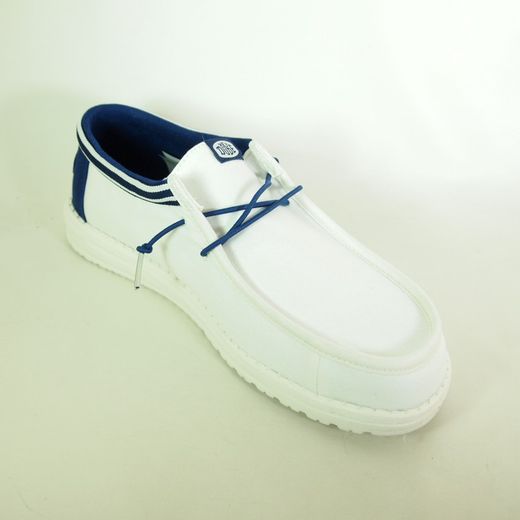 Zapatos Hey Dude 40715 Wally Letterman Blanco