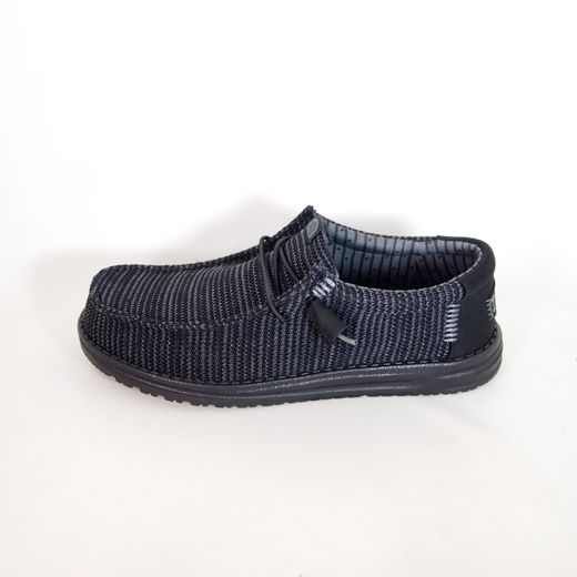 Zapatos Hey Dude 41898_060 Wally Stretch Sox Negro