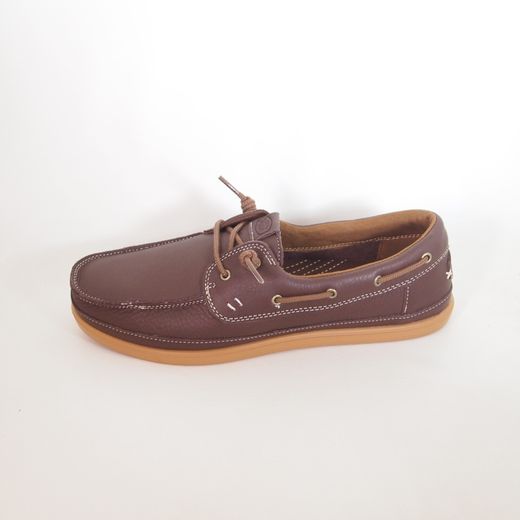 Zapatos Hey Dude 45094_2LR Harbor Lo Craft Leather Marrón