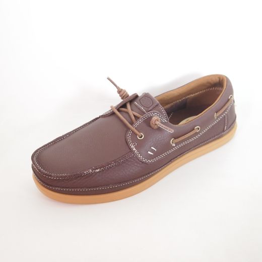 Zapatos Hey Dude 45094_2LR Harbor Lo Craft Leather Marrón