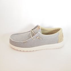 Zapatos Hey Dude HD40003_1YF Wally Braided Gris Oliva