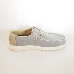Zapatos Hey Dude HD40003_1YF Wally Braided Gris Oliva