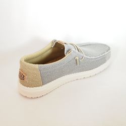 Zapatos Hey Dude HD40003_1YF Wally Braided Gris Oliva