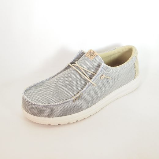 Zapatos Hey Dude HD40003_1YF Wally Braided Gris Oliva