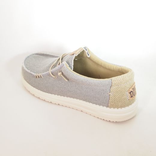 Zapatos Hey Dude HD40003_1YF Wally Braided Gris Oliva