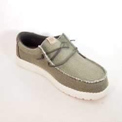 Zapatos Hey Dude HD40003_3CI Wally Braided Oliva