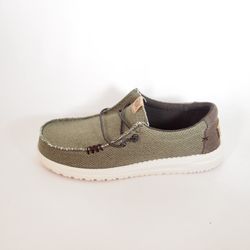 Zapatos Hey Dude HD40003_3CI Wally Braided Oliva
