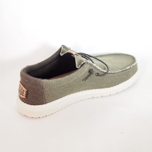 Zapatos Hey Dude HD40003_3CI Wally Braided Oliva