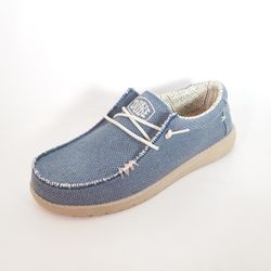 Zapatos Hey Dude HD40003_4NM Wally Braided Azul Noche