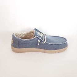 Zapatos Hey Dude HD40003_4NM Wally Braided Azul Noche