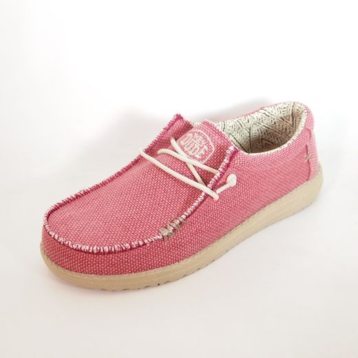 Zapatos Hey Dude HD40003_6VP Wally Braided Rojo