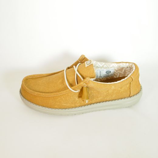 Zapatos Hey Dude HD40700_2HV Wally Stretch Canvas Marrón