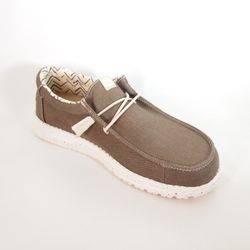 Zapatos Hey Dude HD40700_2LK Wally Stretch Canvas Marrón
