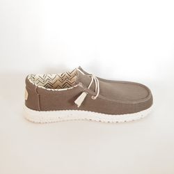 Zapatos Hey Dude HD40700_2LK Wally Stretch Canvas Marrón