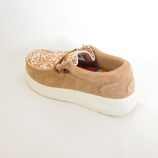 Zapatos Hey Dude HD41865_265 Wendy Comf Luxe Tan