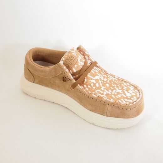 Zapatos Hey Dude HD41865_265 Wendy Comf Luxe Tan