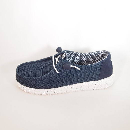 Zapatos Hey Dude HD41878_410 Wendy Stretch Sox Azul Navy