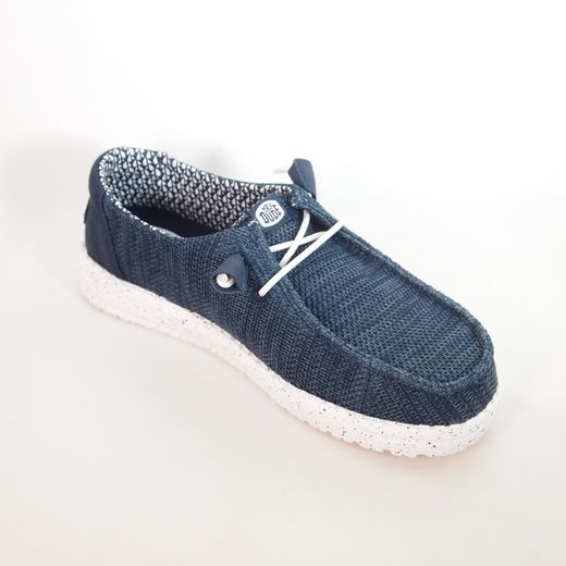 Zapatos Hey Dude HD41878_410 Wendy Stretch Sox Azul Navy