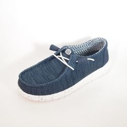 Zapatos Hey Dude HD41878_410 Wendy Stretch Sox Azul Navy