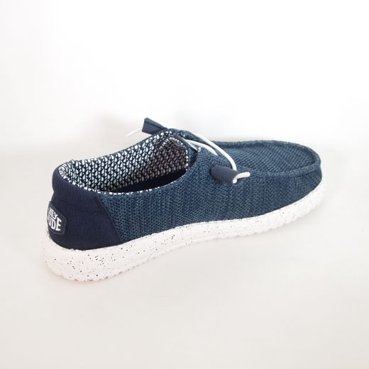 Zapatos Hey Dude HD41878_410 Wendy Stretch Sox Azul Navy