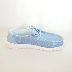 Zapatos Hey Dude HD41878_4YQ Wendy Stretch Sox Azul