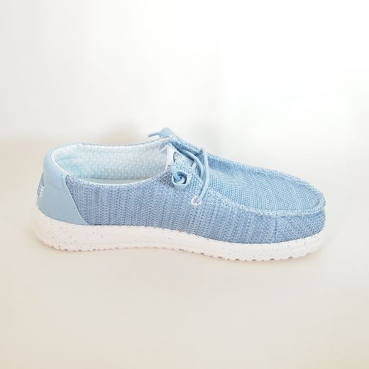 Zapatos Hey Dude HD41878_4YQ Wendy Stretch Sox Azul
