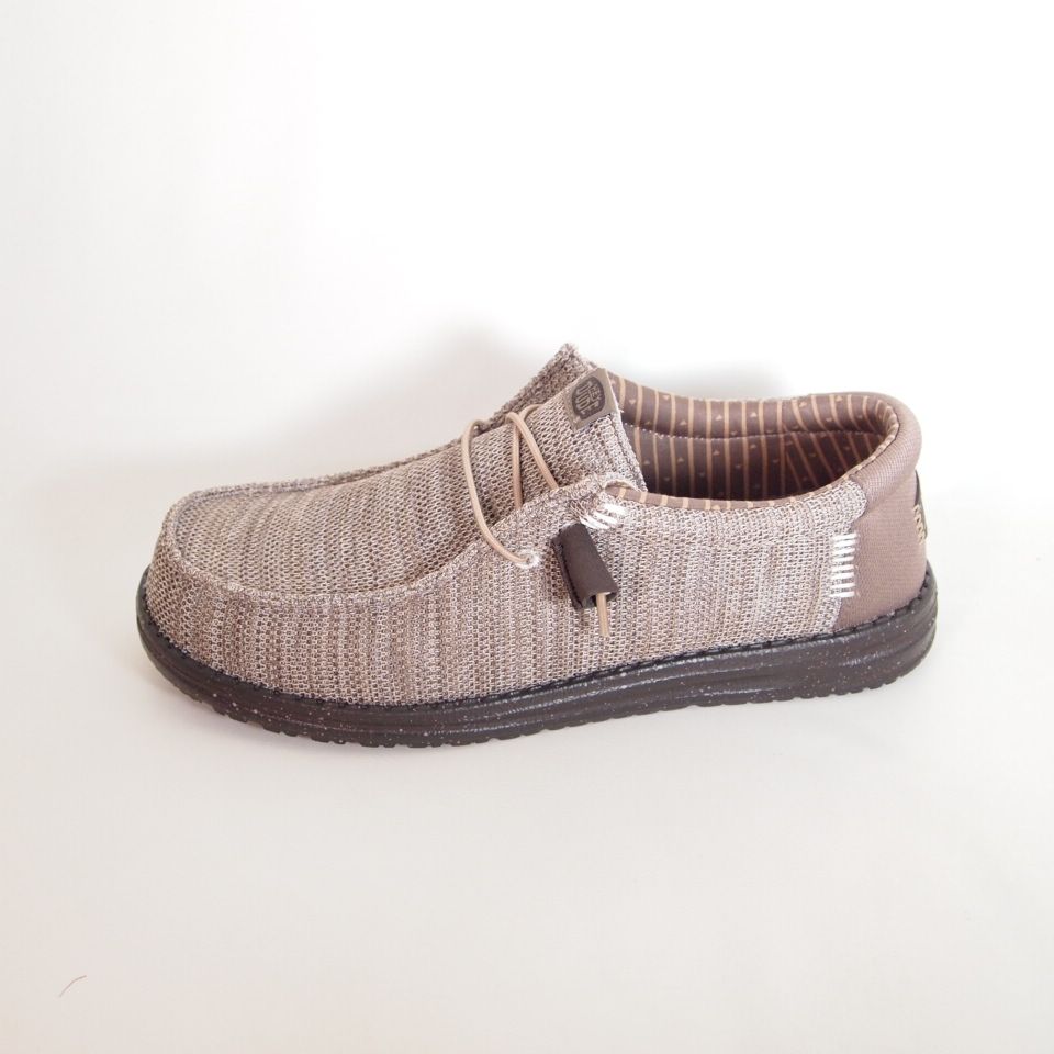 Zapatos Hey Dude HD41898_1U4 Wally Stretch Sox Taupe 40